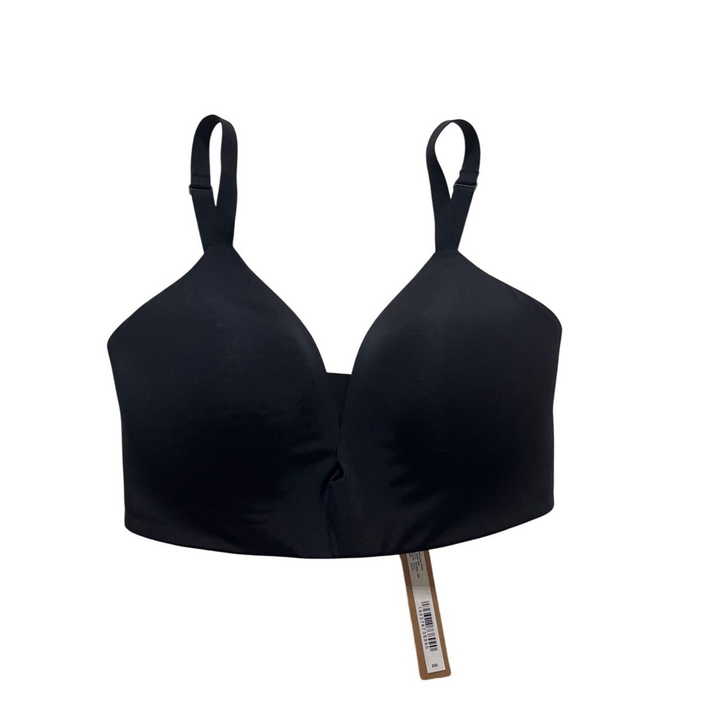 SKIMS Wireless Form T-Shirt Bra‎ Onyx Black 32DDD BR-WRL-1889 NWT